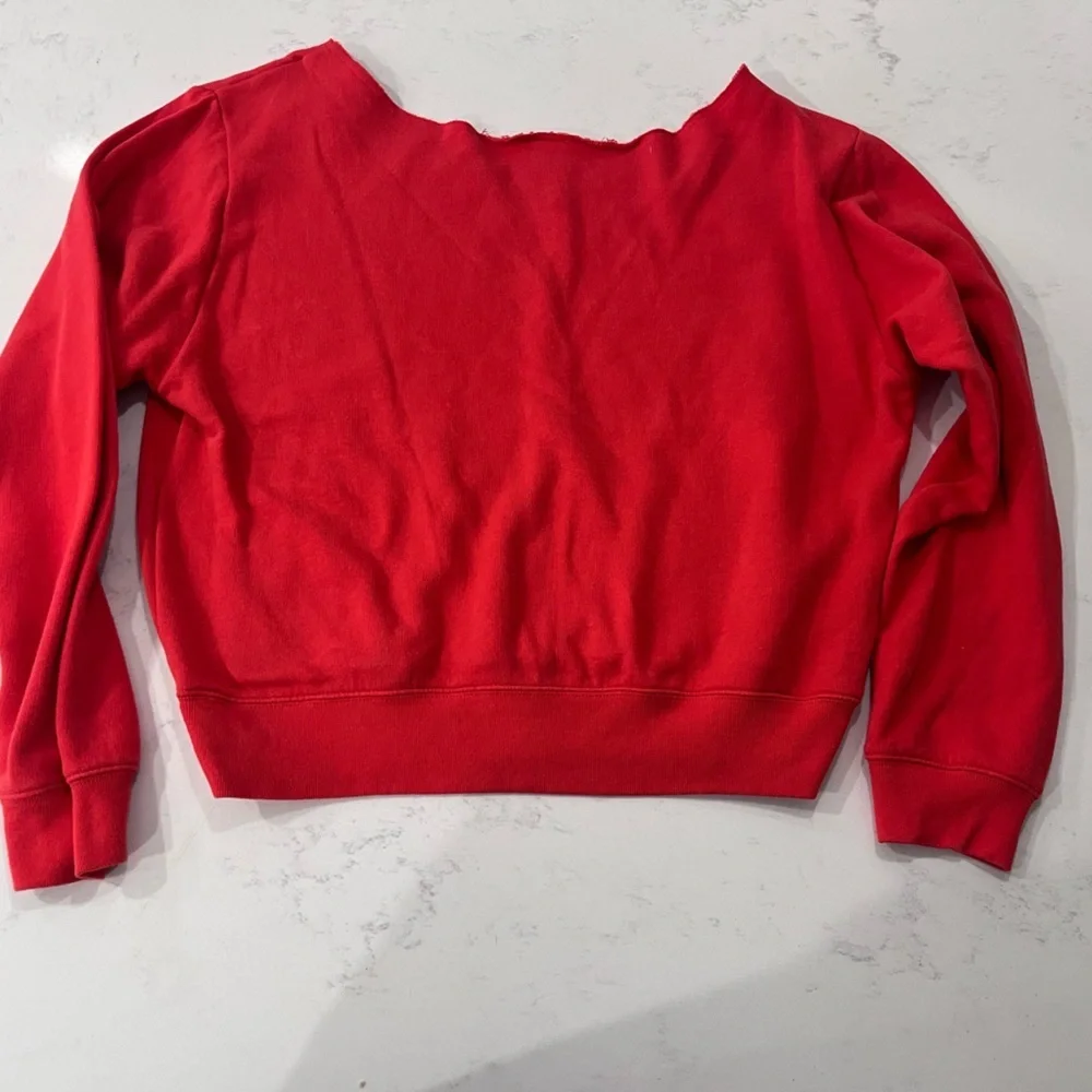 PINK Victoria's Secret Bold Red Sweater - Picture 3 of 3